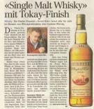 «Single Malt Whisky» mit Tokay-Finish