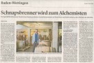 Schnapsbrenner wird zum Alchemisten