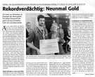 Rekordverdächtig: Neunmal Gold