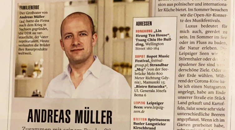 Ausgehen mit Andreas Müller