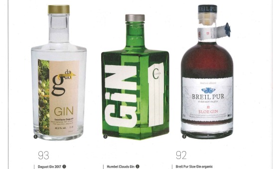 Clouds Gin erhielt höchste Punktzahl