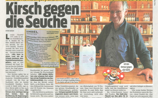 Kirsch gegen die Seuche