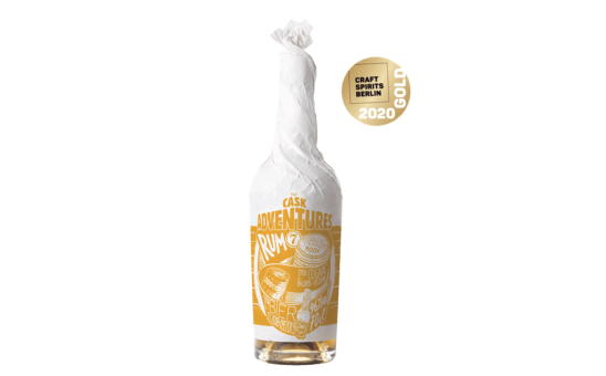 Gold für unseren Rum M&P Cask Adven­tures N°7 (Bio) 